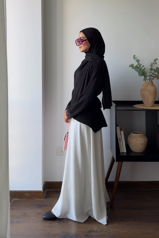 skirt polka dots