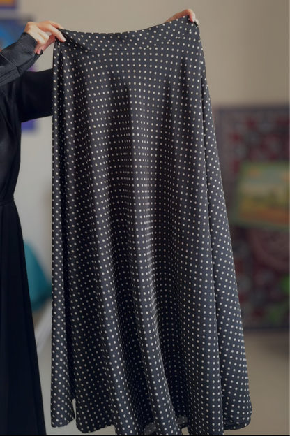 skirt polka dots