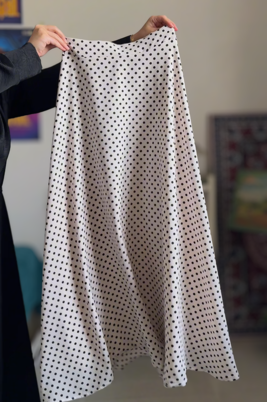 skirt polka dots
