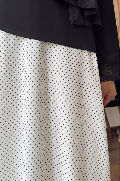 skirt polka dots