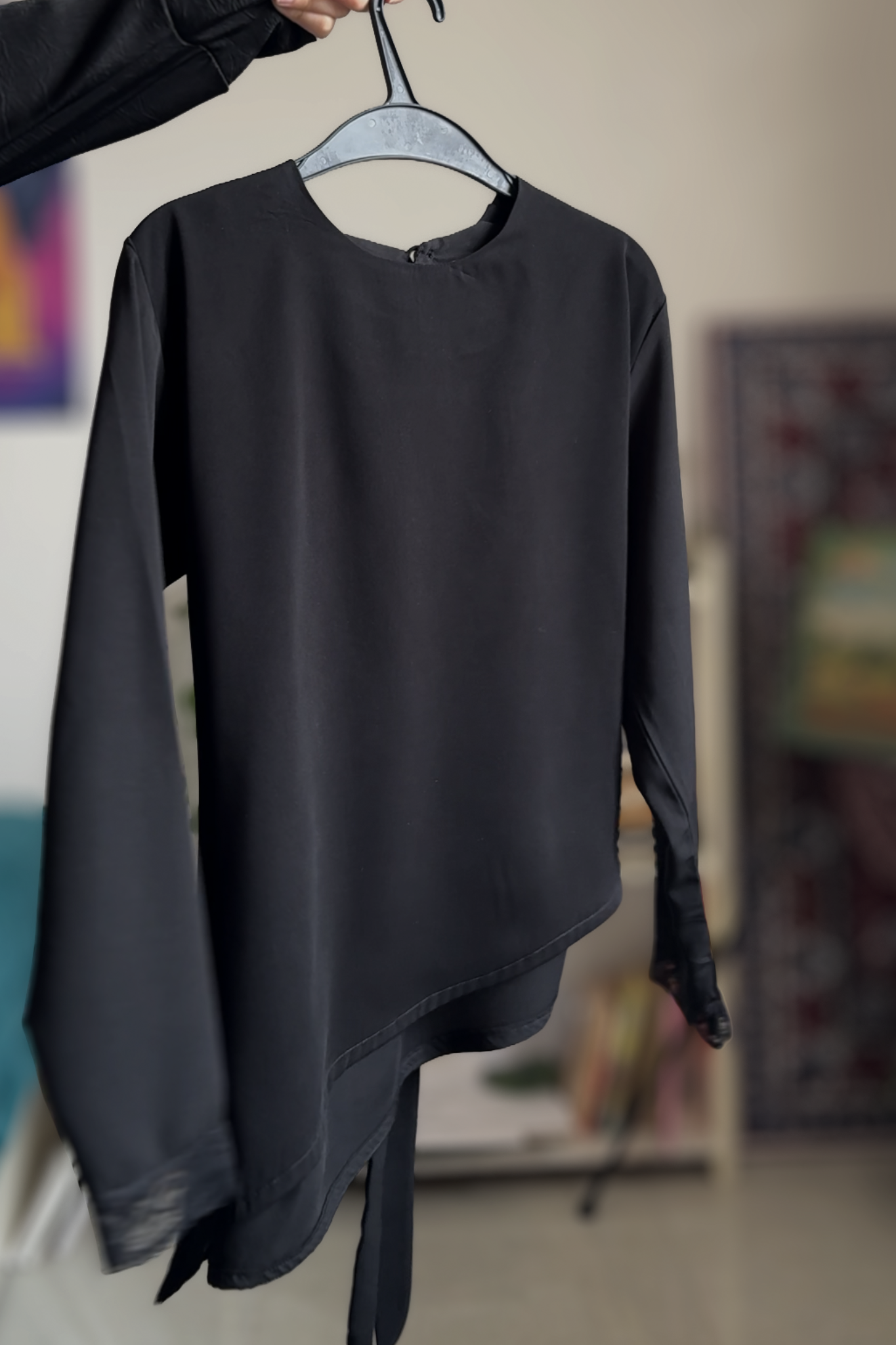 black blouse
